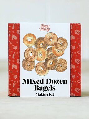Farm Steady Mixed Dozen Bagel Kit, NIB
